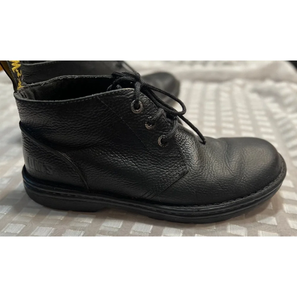 Dr Marten Sussex Bear Trap Slip Resistant Chukka Black Boots Size 10